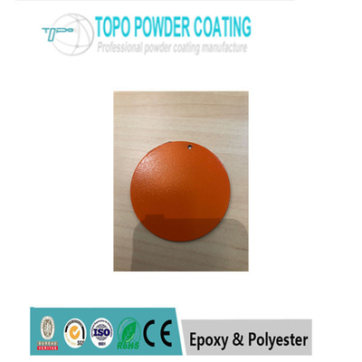 La resina struttura la polvere a resina epossidica pura che ricopre il colore dell'arancia di RAL 2009